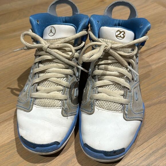 Nike Air Jordan 6-17-23 College University Blue Gray Size 4.5 Youth DM1159-002 - Picture 1 of 9